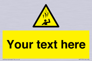 Custom Falling Ice sign